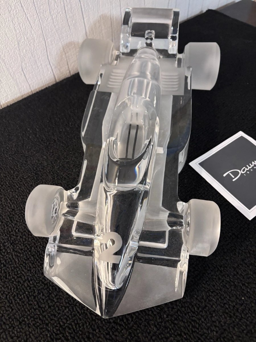 Voiture formule 1 presse papier en cristal Daum France mod2-photo-5