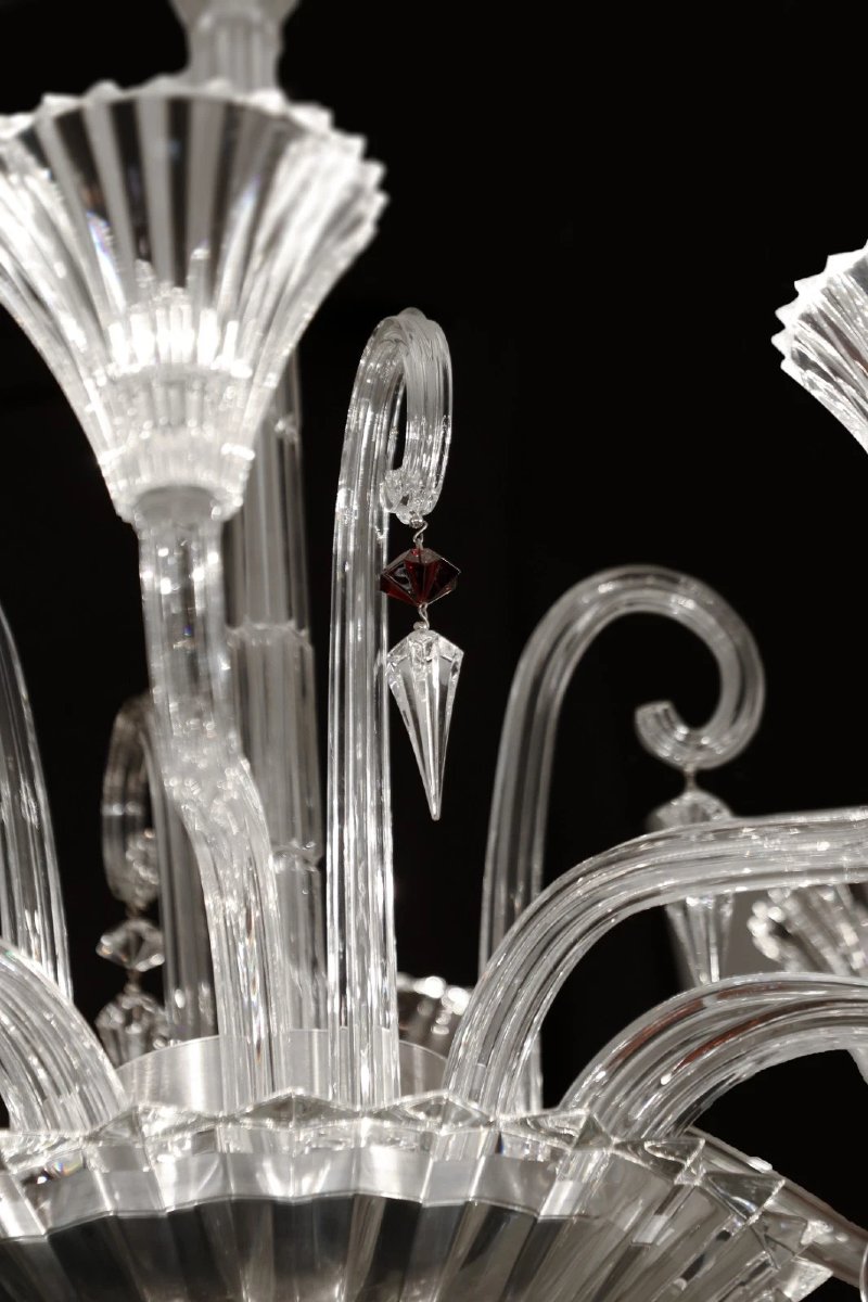 Lustre mille nuits 12 lumières Mathias en cristal de Baccarat-photo-2