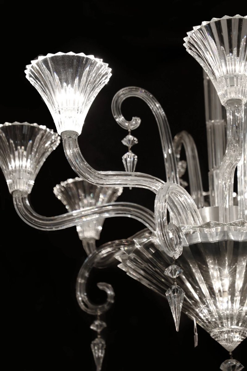 Lustre mille nuits 12 lumières Mathias en cristal de Baccarat-photo-3
