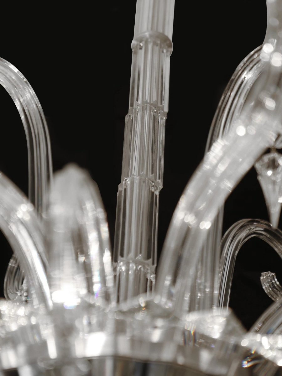 Lustre mille nuits 12 lumières Mathias en cristal de Baccarat-photo-6