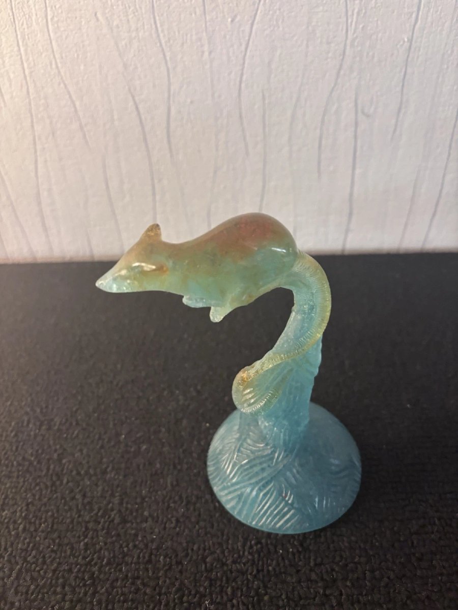 Chinese Zodiac Rat On A Crystal Branch, Nancy, France