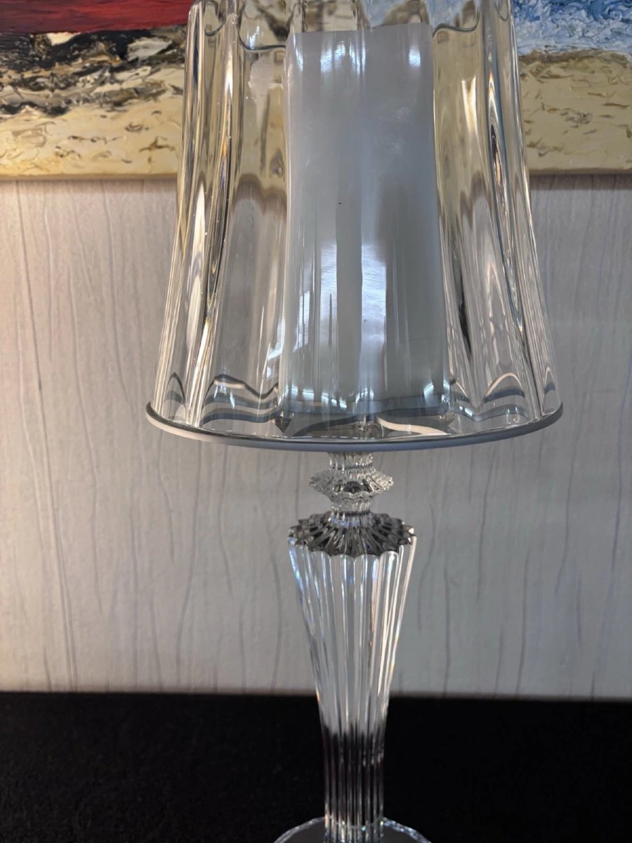Mathias "a Thousand Nights" Crystal Candle Holder By Baccarat -photo-4