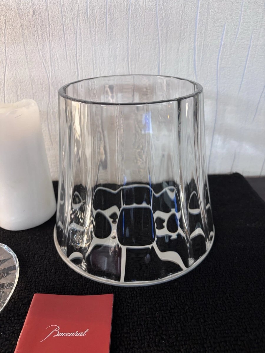 Mathias "a Thousand Nights" Crystal Candle Holder By Baccarat -photo-7