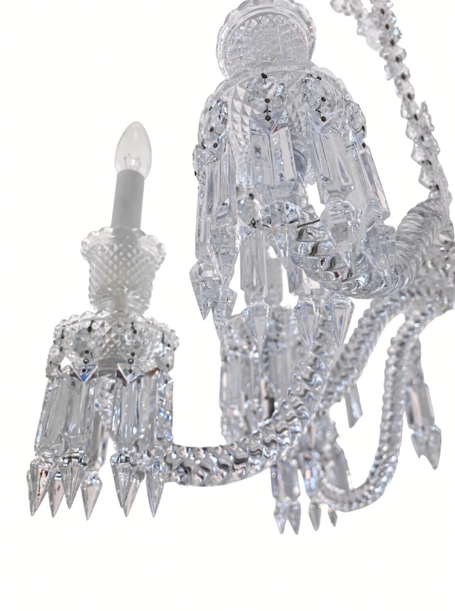 Lustre Zenith long 12 lumières en cristal de BACCARAT-photo-4