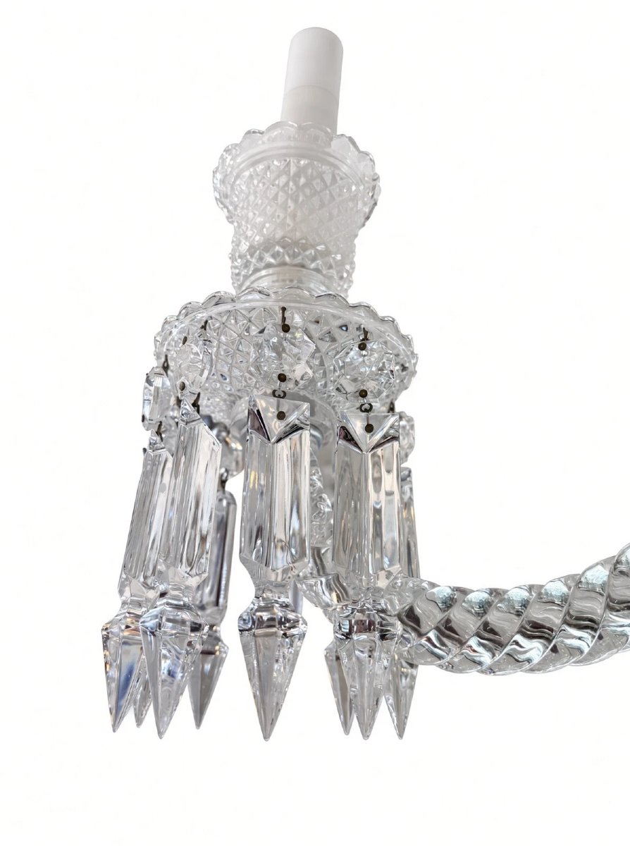 Lustre Zenith long 12 lumières en cristal de BACCARAT-photo-3