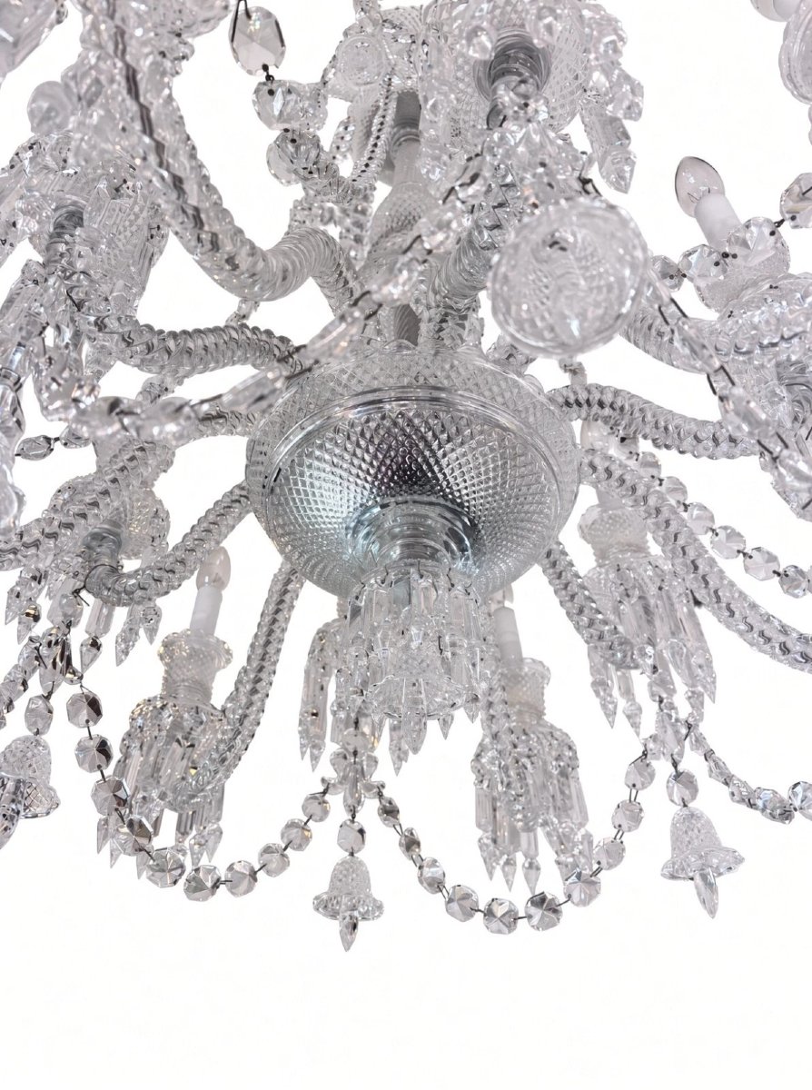 Lustre Zenith long 12 lumières en cristal de BACCARAT-photo-4