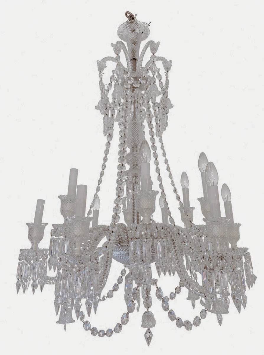Lustre Zenith long 12 lumières en cristal de BACCARAT-photo-7