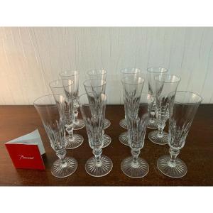 VERRE  A CHAMPAGNE BUCKINGHAM EN CRISTAL DE BACCARAT