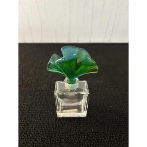 Perfume Bottle Model Gingko Crystal Daum France 