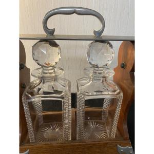 CAVE A WHISKY / LIQUEURS dite "TANTALUS"