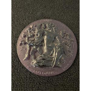 Daum Et Corbin Crystal Medal Autumn 1969