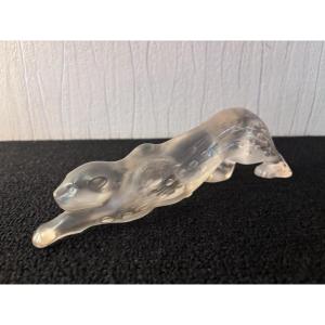 Panthère Zeila PM lustré or en cristal LALIQUE France