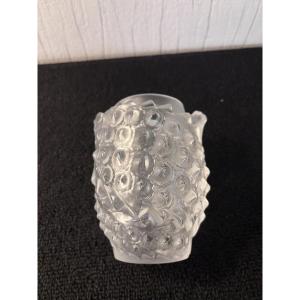 Vase poissons en cristal R. Lalique