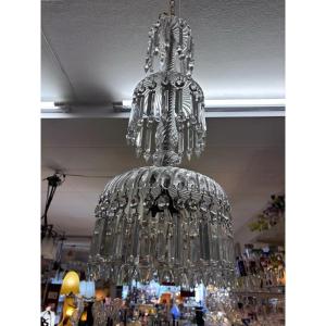 3-tier Chandelier Featuring Baccarat Crystal