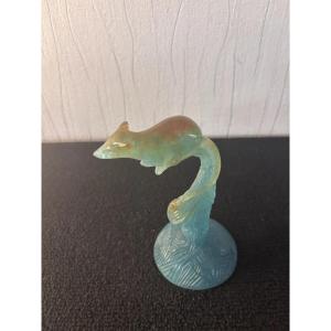 Chinese Zodiac Rat On A Crystal Branch, Nancy, France