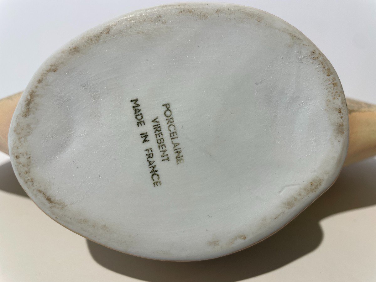 Jacques Buchholtz (1943-1998) - Lotus Vase - Virebent Porcelain-photo-6