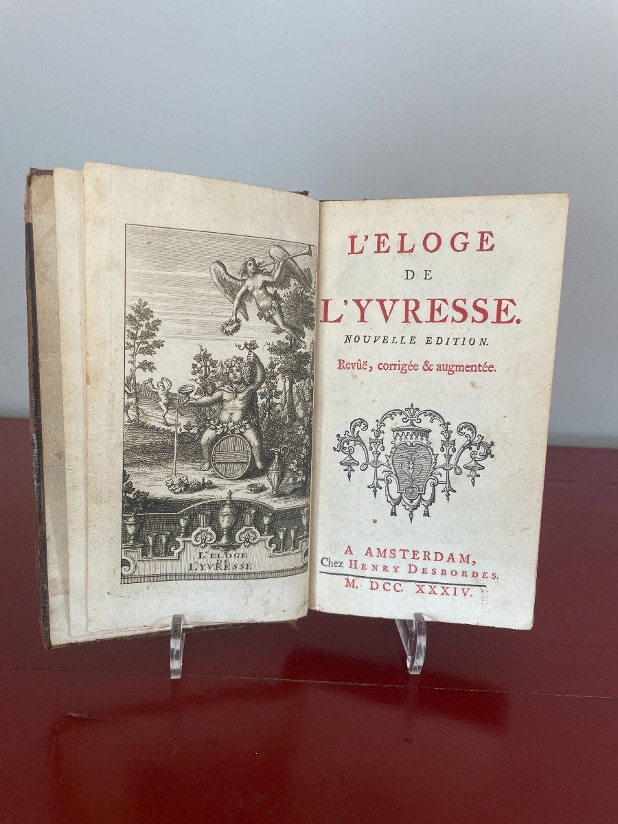 Albert-henri De Sallengre - In Praise Of Yvresse - 1734