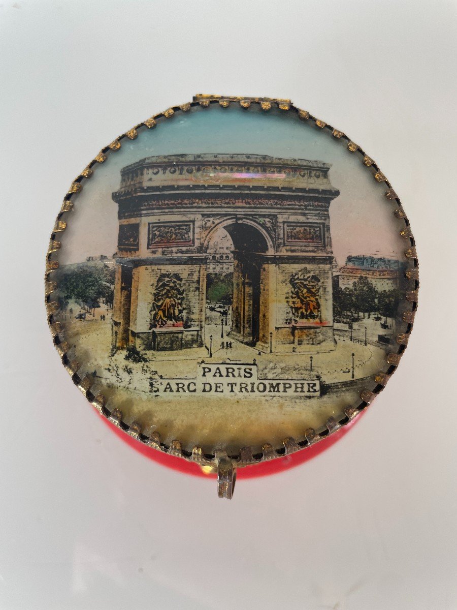 Boite Souvenir De Paris - Arc De Triomphe - 1900 -photo-4
