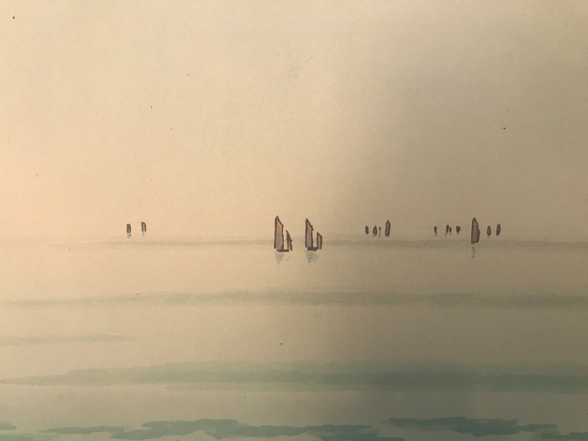 Henri Rivière (1864-1951) - The Beach-photo-4