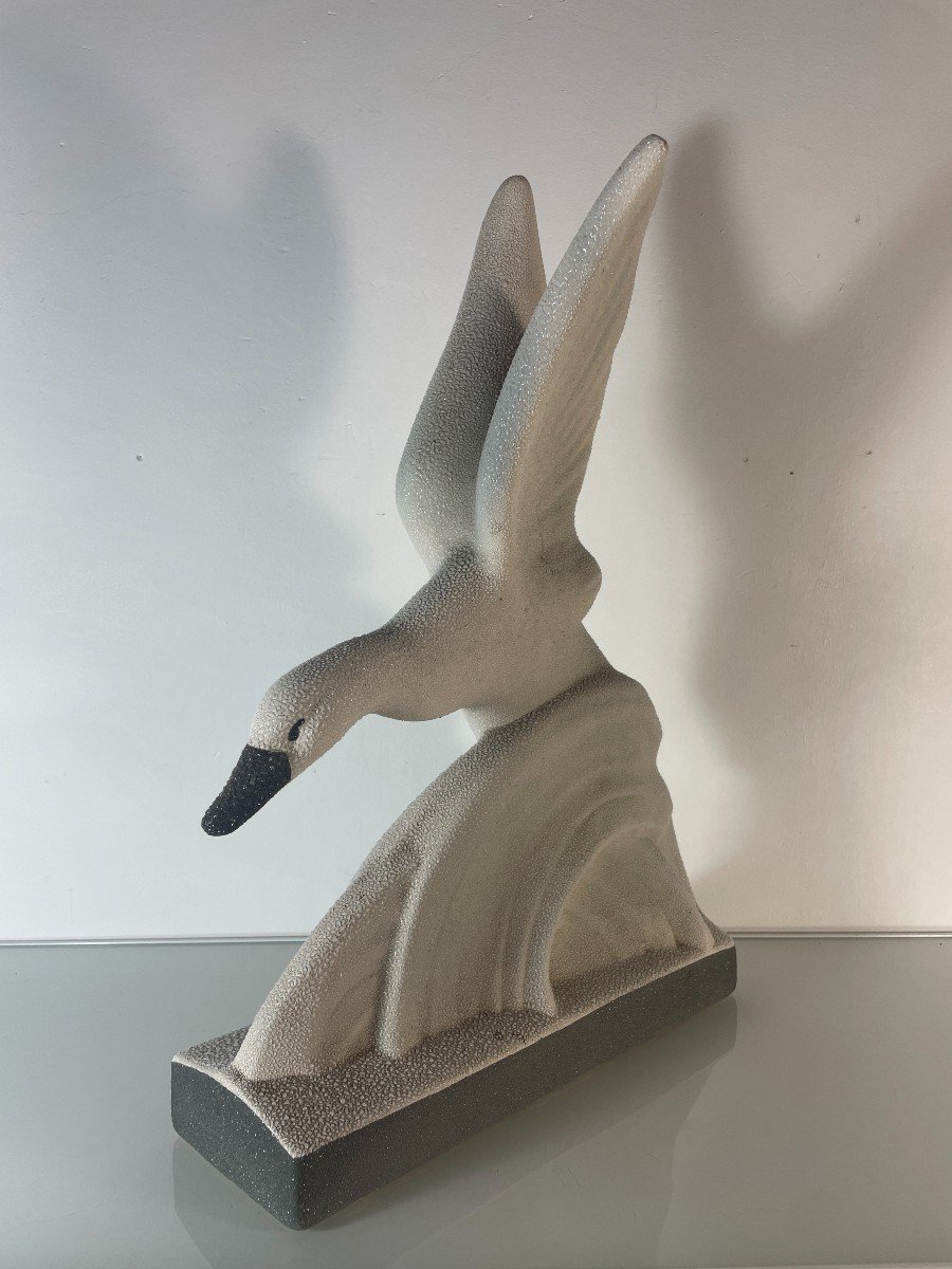 Art Deco Ceramics - Large Goose -photo-3