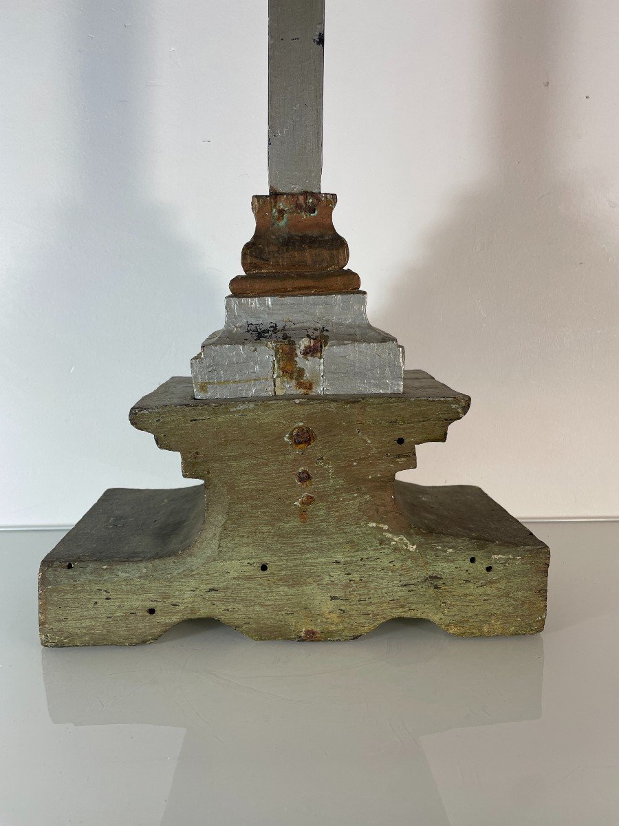 Reliquaire d'Autel - Angelot Sculpté - XVIII-photo-3