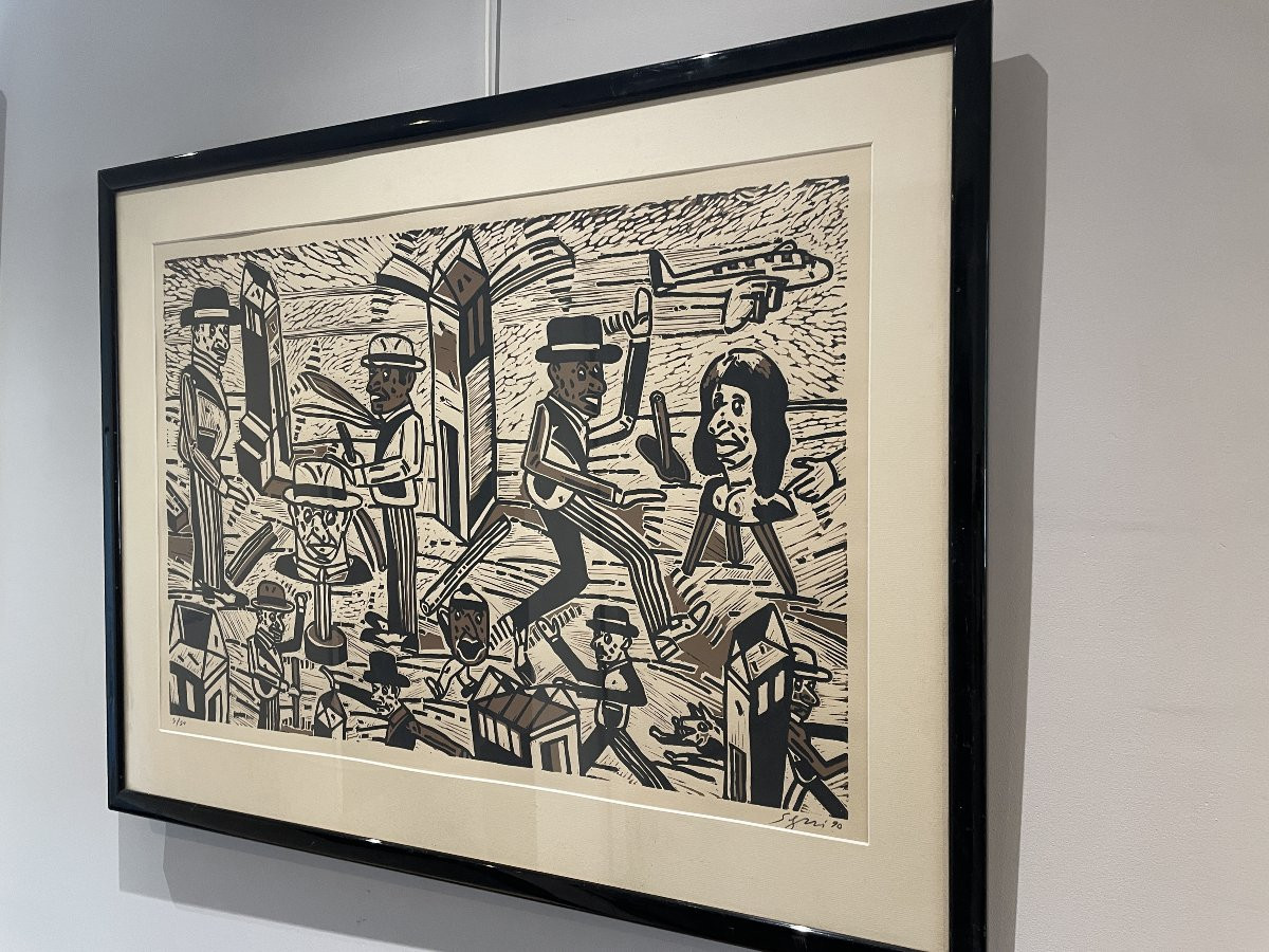 Antonio Segui (1934-2022) - Travelers Without Luggage 9 -photo-2