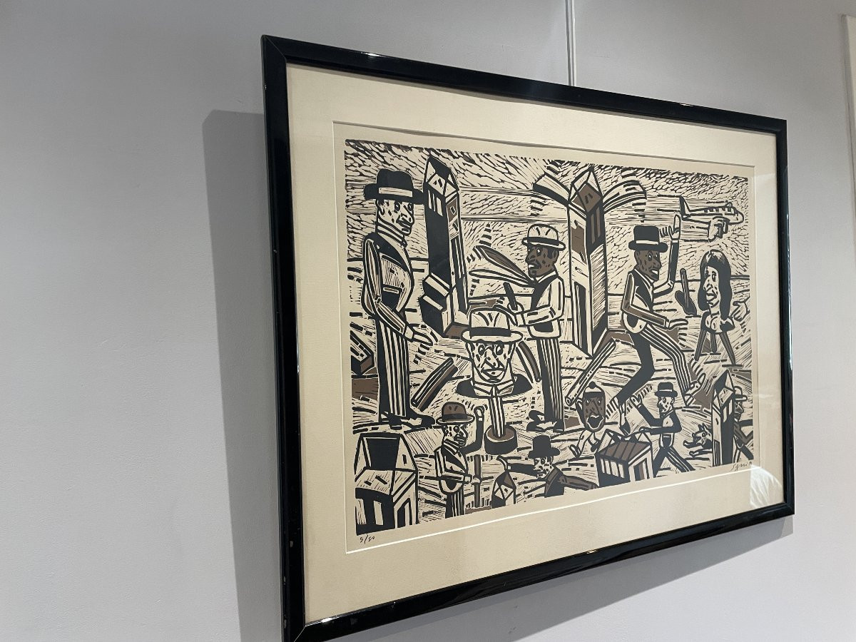 Antonio Segui (1934-2022) - Travelers Without Luggage 9 -photo-3