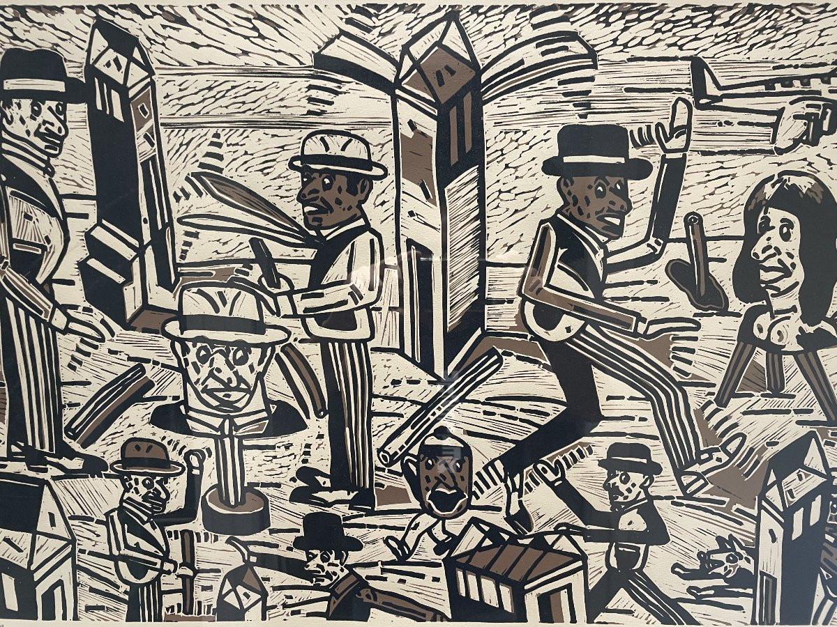 Antonio Segui (1934-2022) - Travelers Without Luggage 9 -photo-5