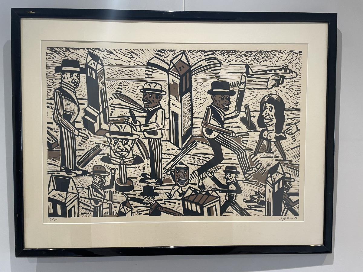 Antonio Segui (1934-2022) - Travelers Without Luggage 9 