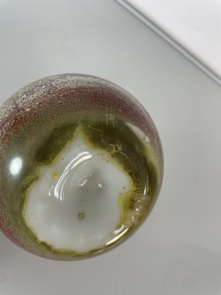 Pavel Molnar (1940) - Vase Circulaire En Verre B-photo-1