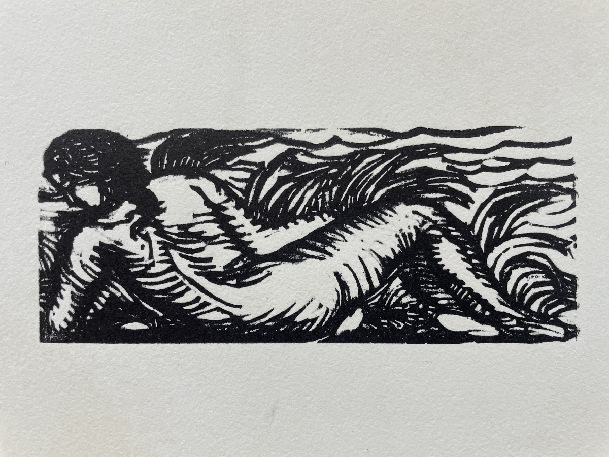 Emile Henri Bernard (1868-1941) - Attributed To - Woodcut - Nude