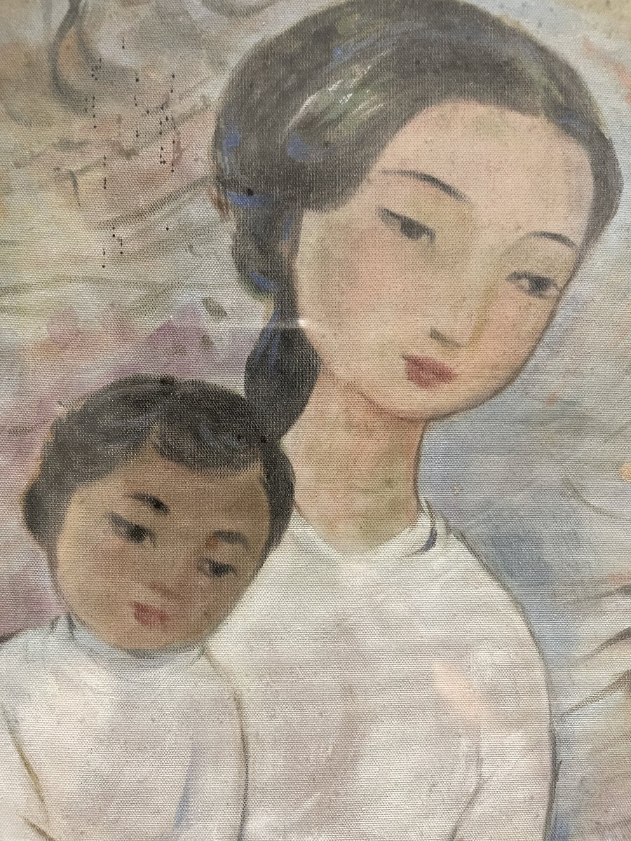 Vu Cao Dam - (after) - Lim Khim Mary - "maternity With The Rooster"-photo-3