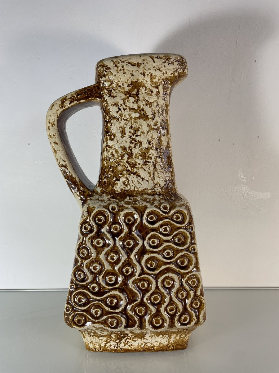 Bay Keramik - West Germany - Large Pitcher-photo-4