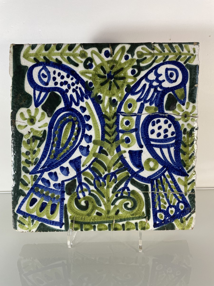 Pierre Toulhoat (1923-2014) - Bird Plaque - Keraluc