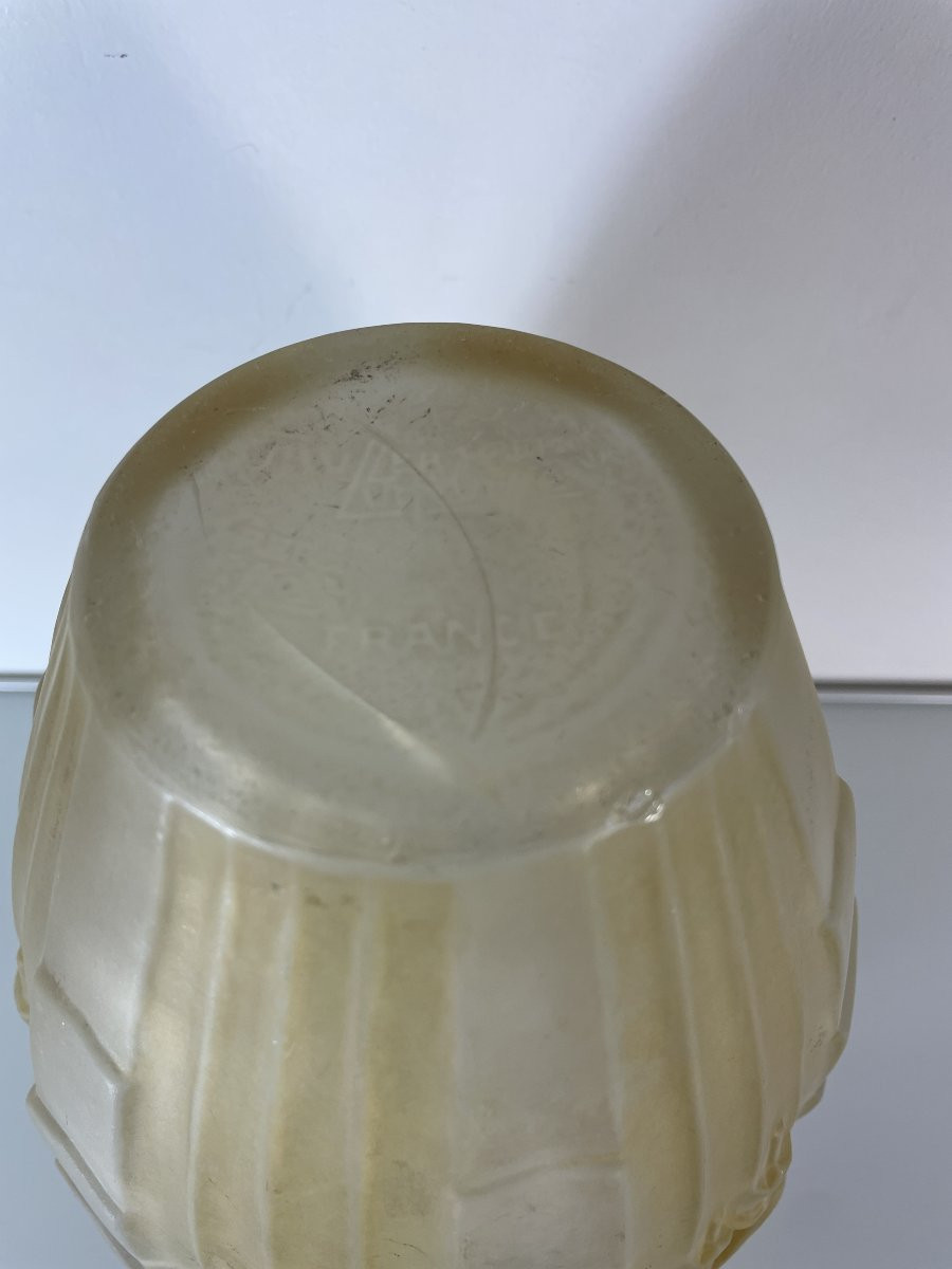 Les Frères Muller - Lunéville - Grand vase Art Deco-photo-1