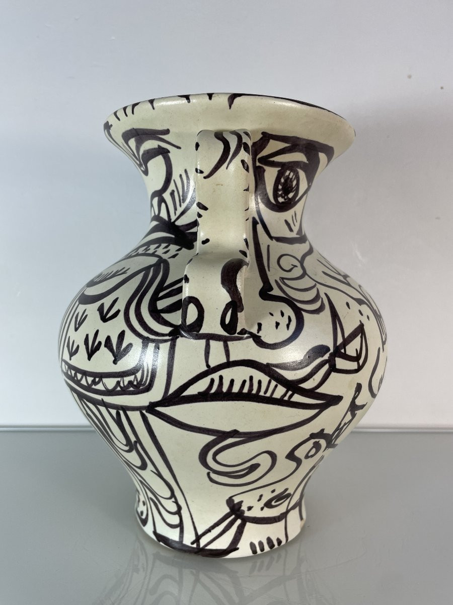 René Quéré (1932-2021) - Vase - Keraluc-photo-2