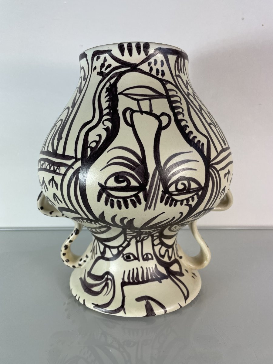 René Quéré (1932-2021) - Vase - Keraluc-photo-5
