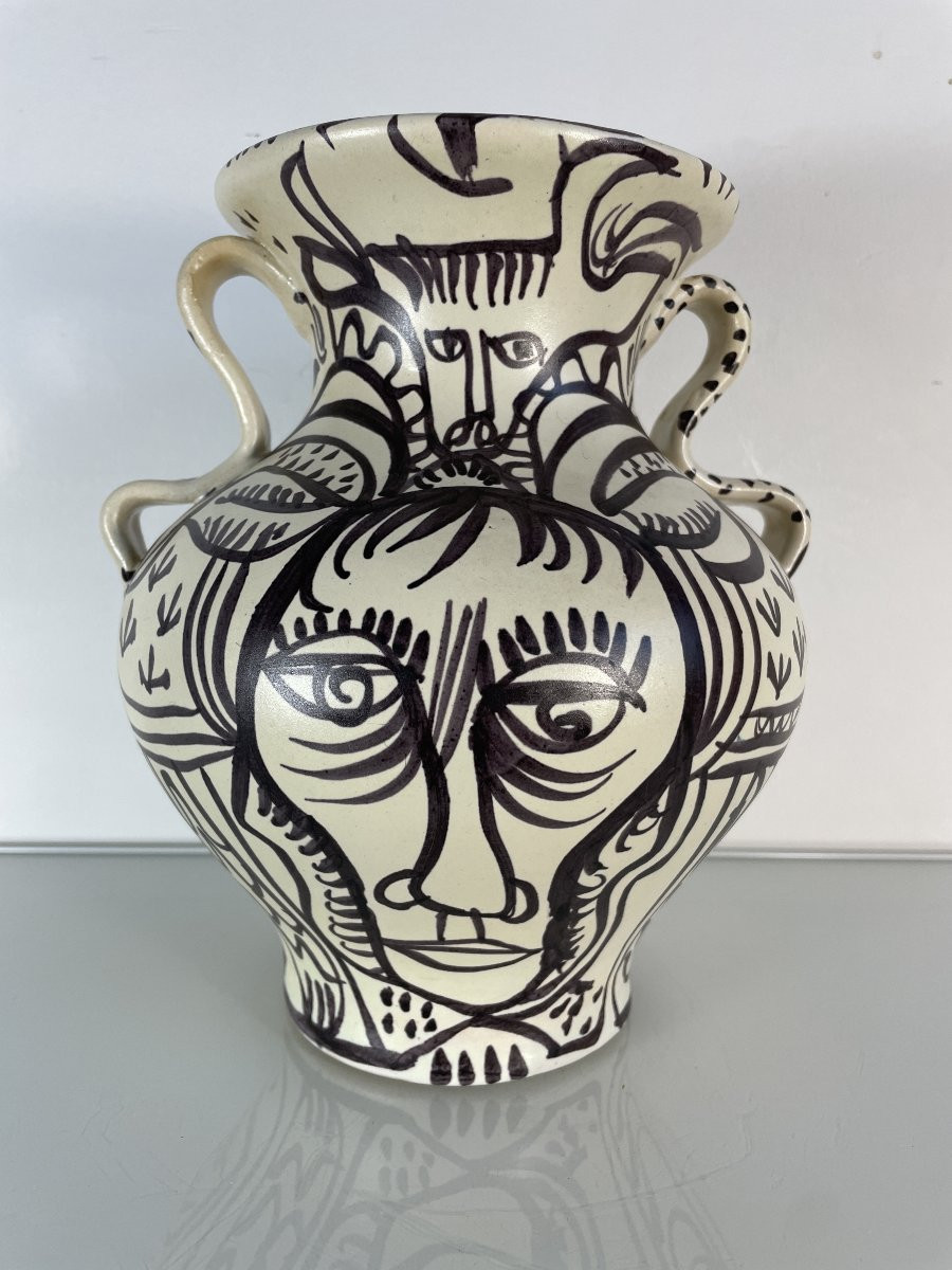 René Quéré (1932-2021) - Vase - Keraluc-photo-8