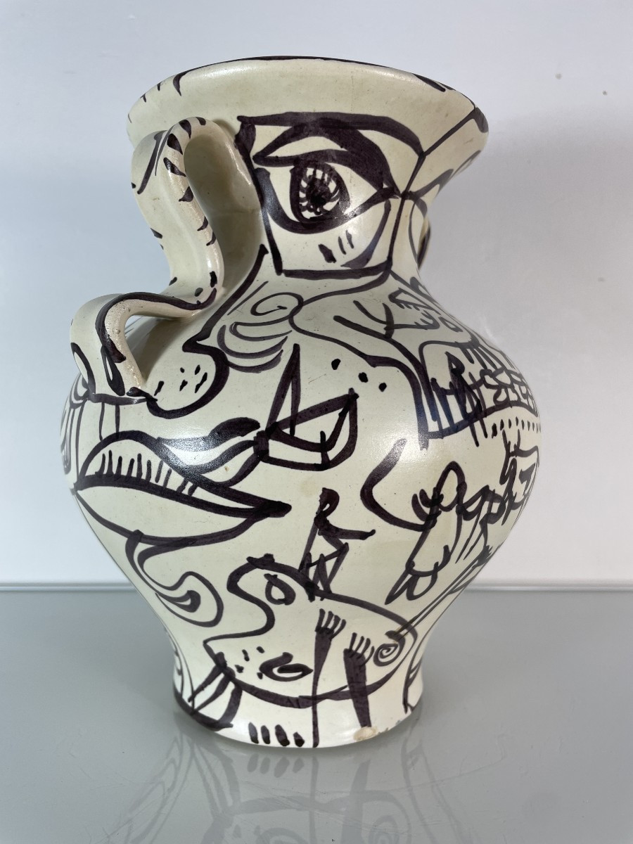 René Quéré (1932-2021) - Vase - Keraluc