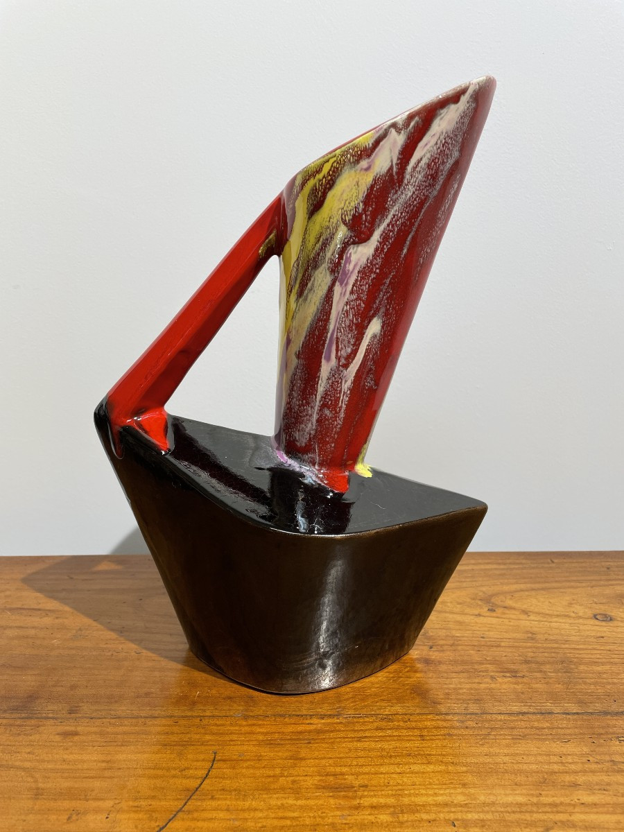 Vallauris - Large Cubist Pitcher