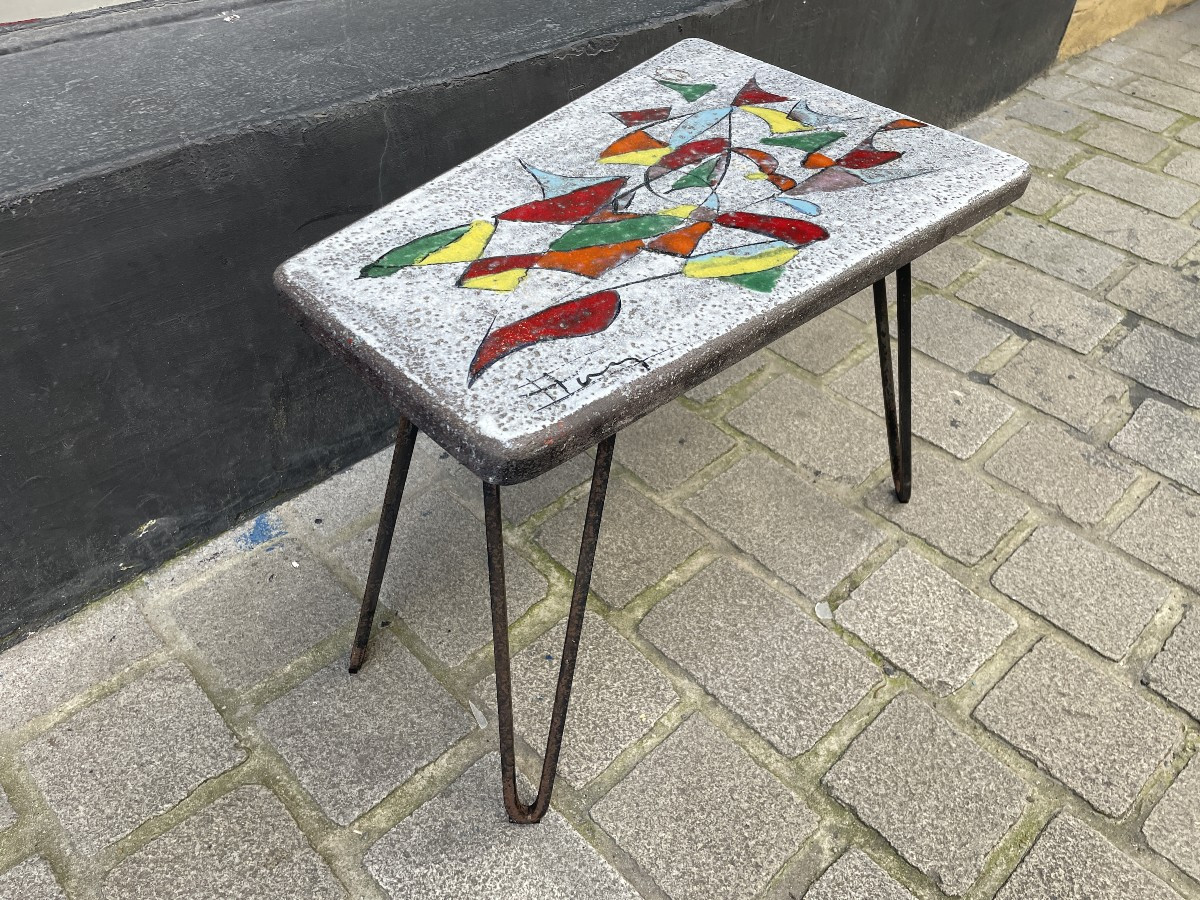 Table basse moderniste - Design années 50 - France