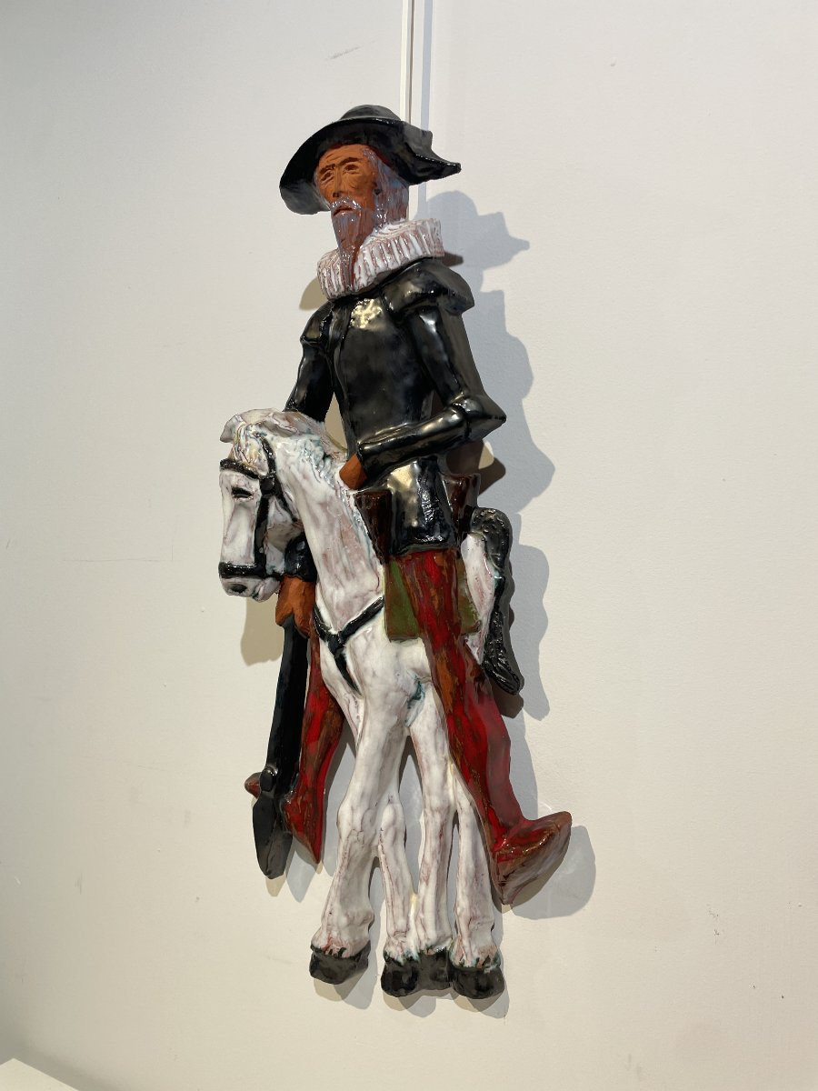 Amphora - Don Quichotte - Belgique - Applique murale-photo-4