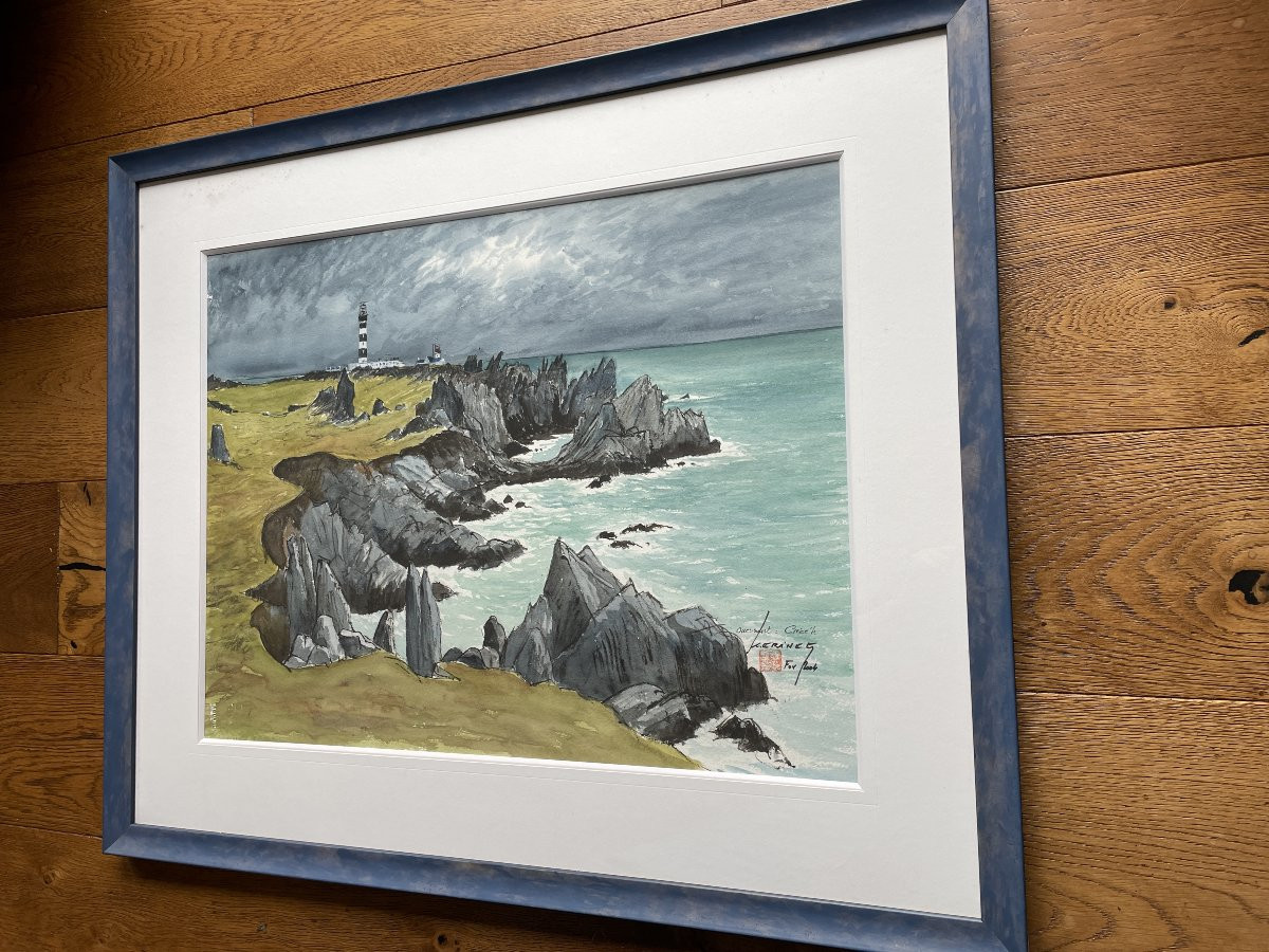 Roger Kerinec (1917-2001) - Ouessant Créac'h-photo-3
