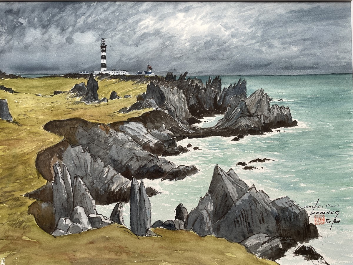 Roger Kerinec (1917-2001) - Ouessant Créac'h