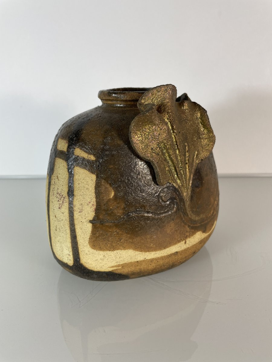 Raymond-Louis Quillivic  (1942) - Vase naturaliste-photo-4