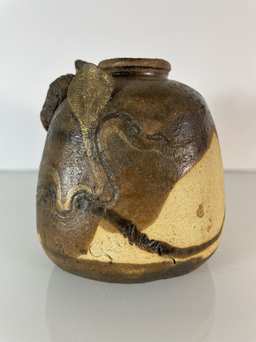 Raymond-Louis Quillivic  (1942) - Vase naturaliste-photo-3