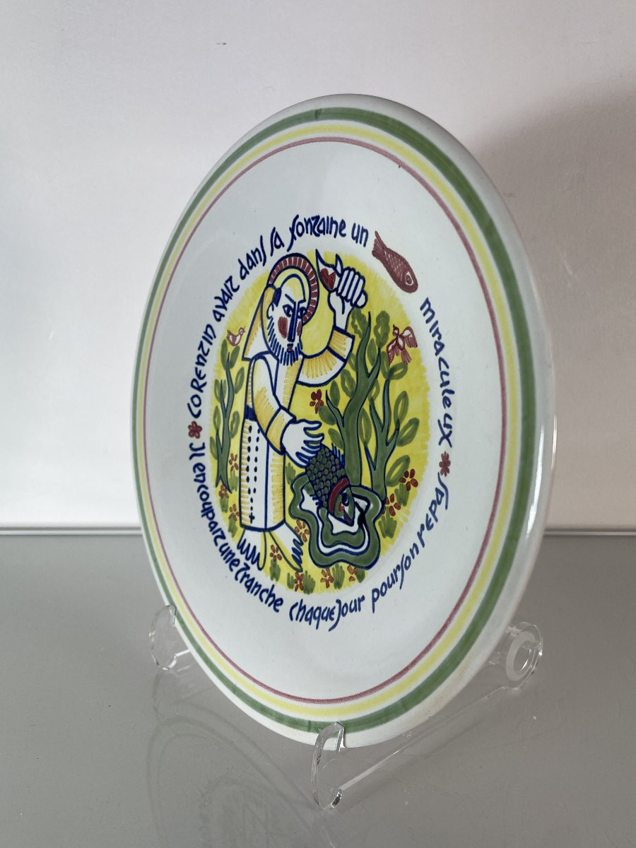 Pierre Toulhoat (1923-2014) - Saint Corentin - Plate B - Keraluc -photo-2