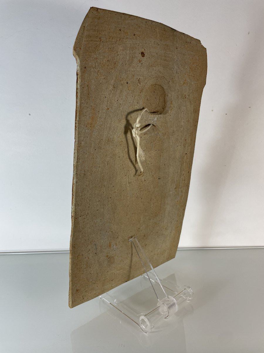 Cécile Dein (1929- ) - Virgin And Child - Stoneware-photo-4