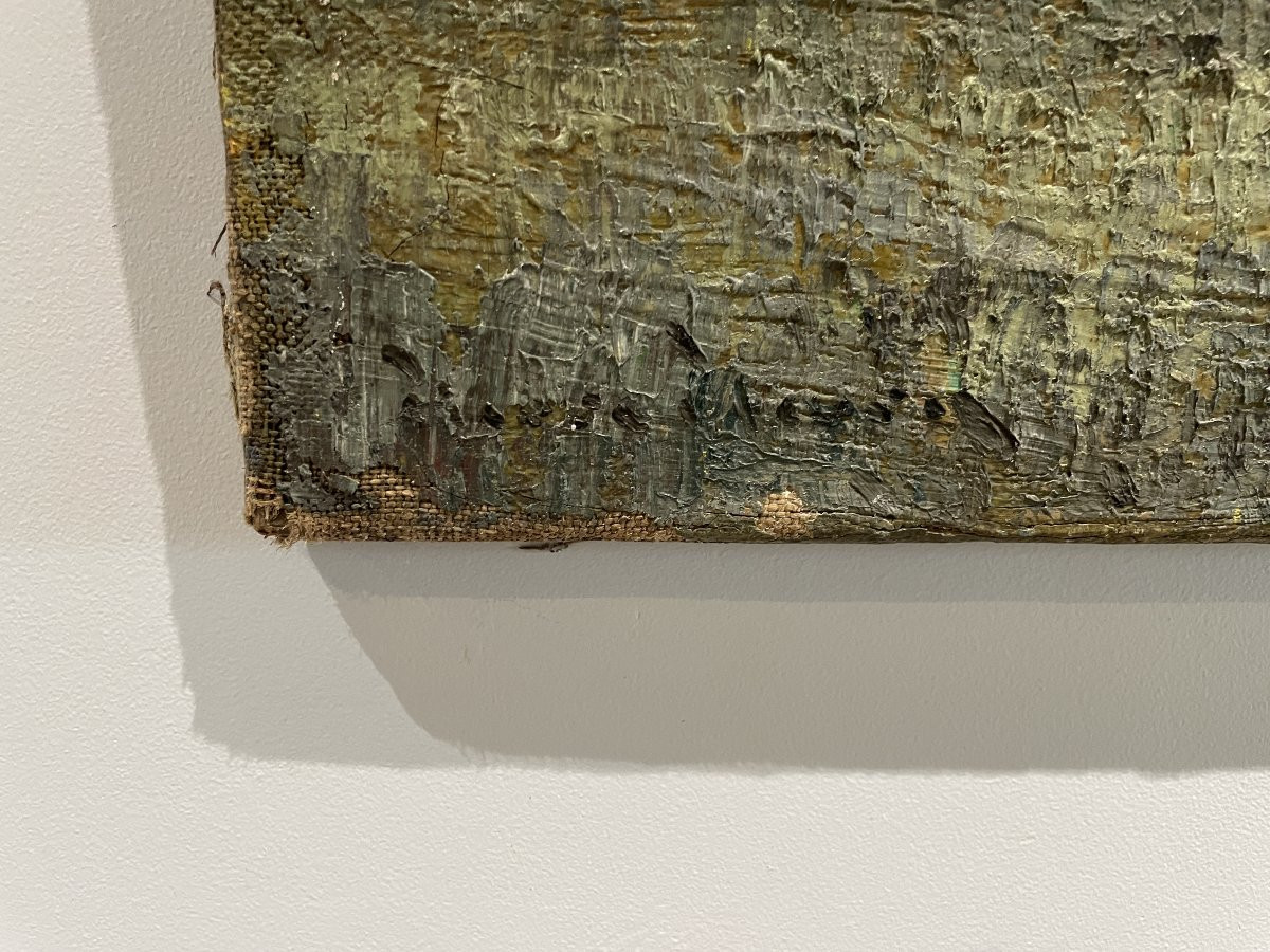 Pierre Fleury (1900-1985) - Au couchant, au fond du Parc, Champvallon-photo-3