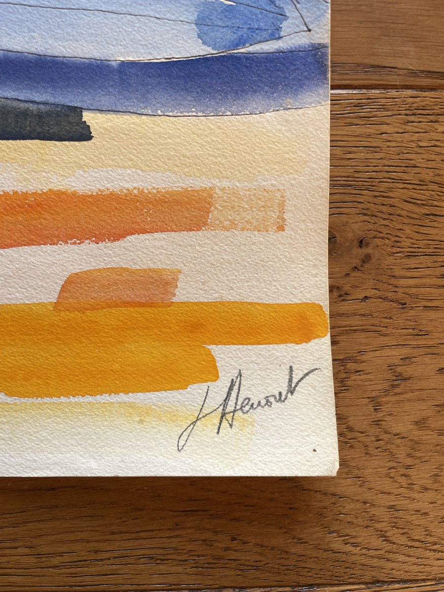 Yves L'Henoret dit "Léno" (1943-2015) - La plage-photo-3